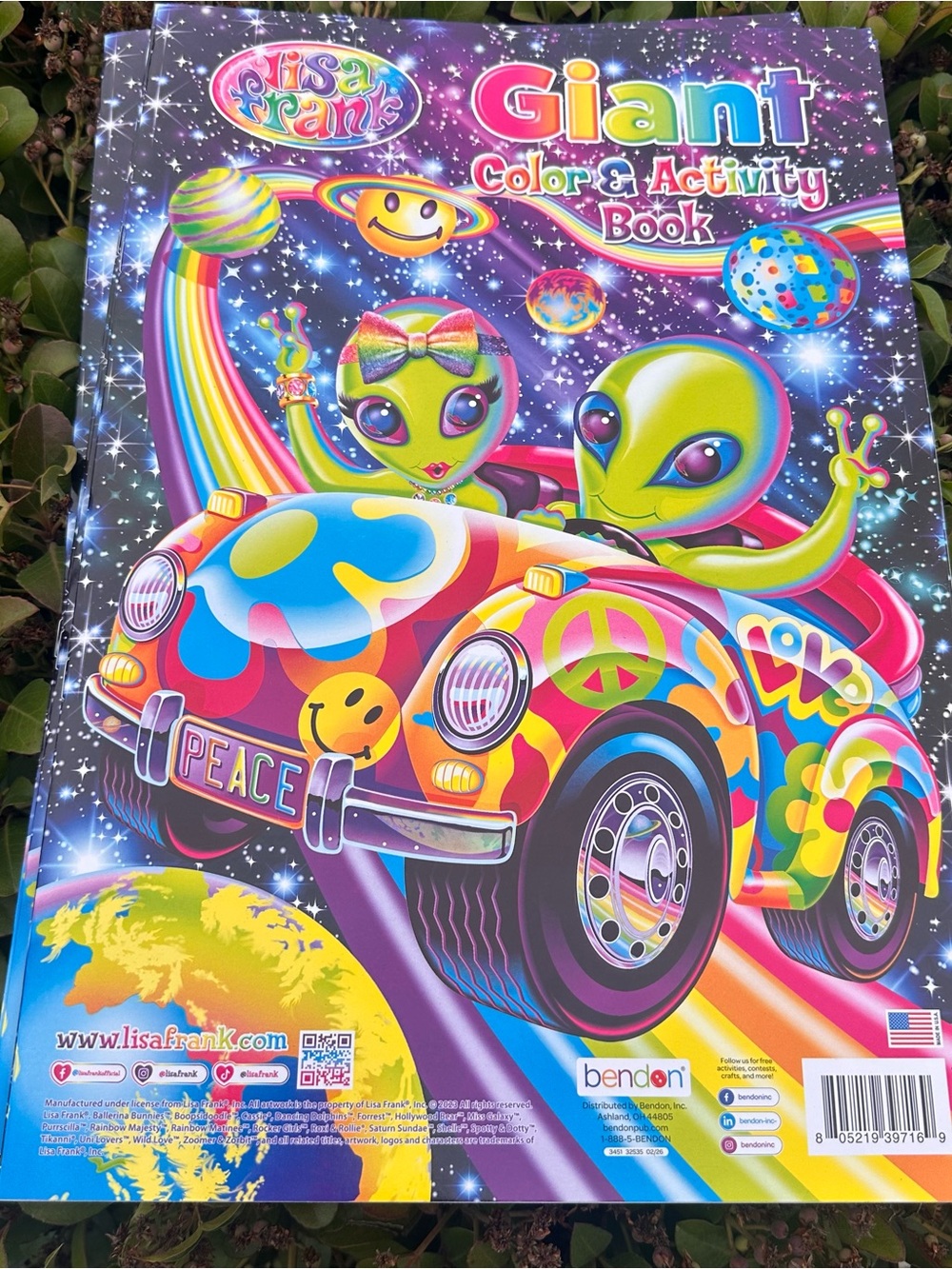 Lisa Frank Giant Color & Activity Book - Multicolor